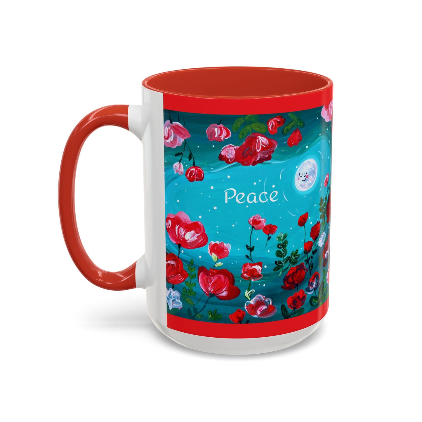 Rose Peace & Love Mug
