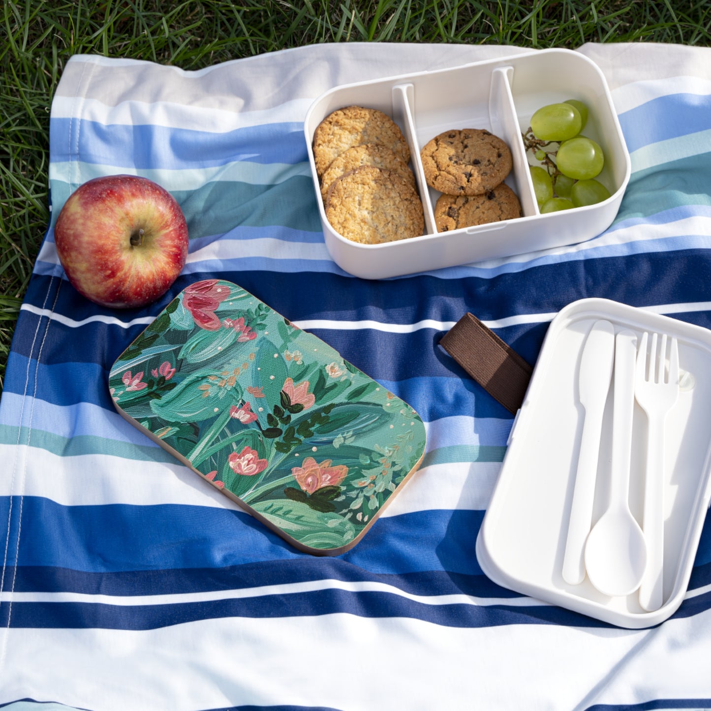 Lively Blooms Bento Lunch Box