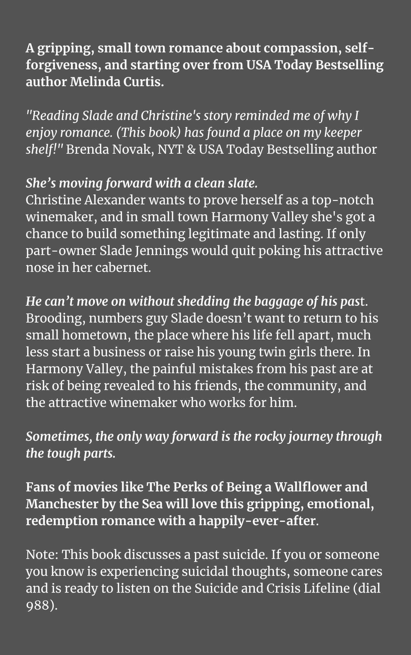 A New Beginning in a Small Town - Love in Harmony Valley, Book 3