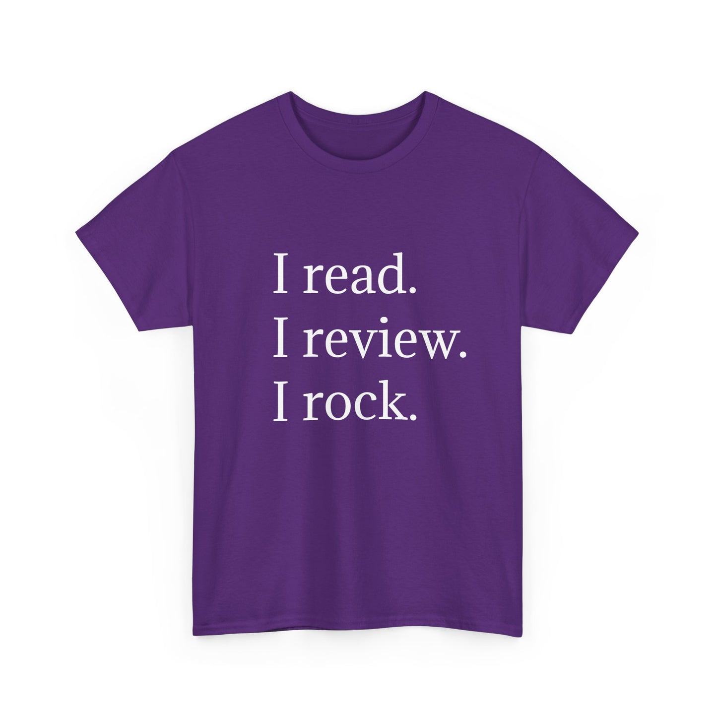 I Read-I Review-I Rock Unisex T-shirt