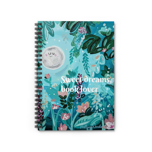 Moon Spiral Notebook - Ruled Line
