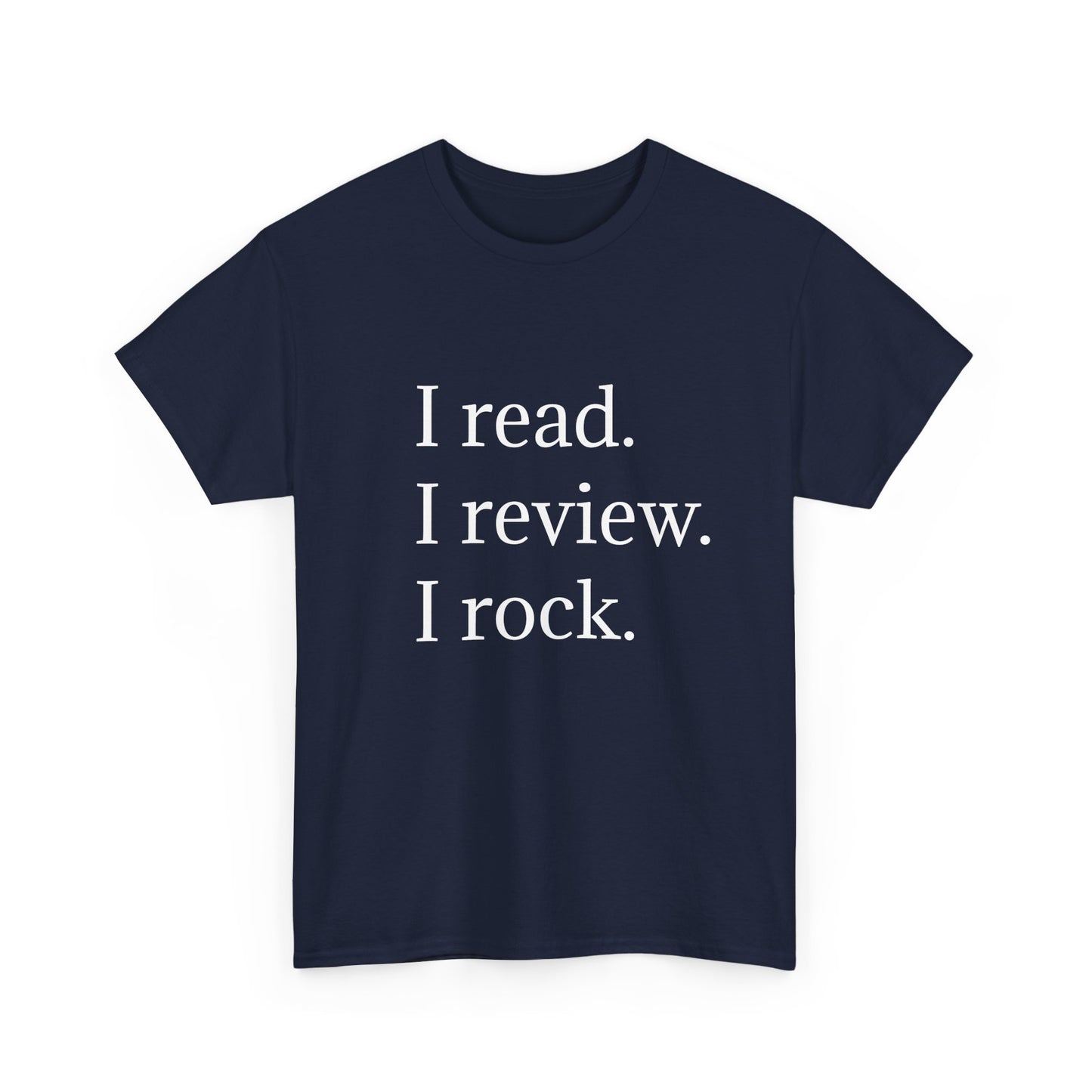 I Read-I Review-I Rock Unisex T-shirt