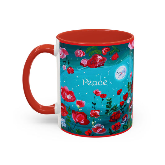 Rose Peace & Love Mug