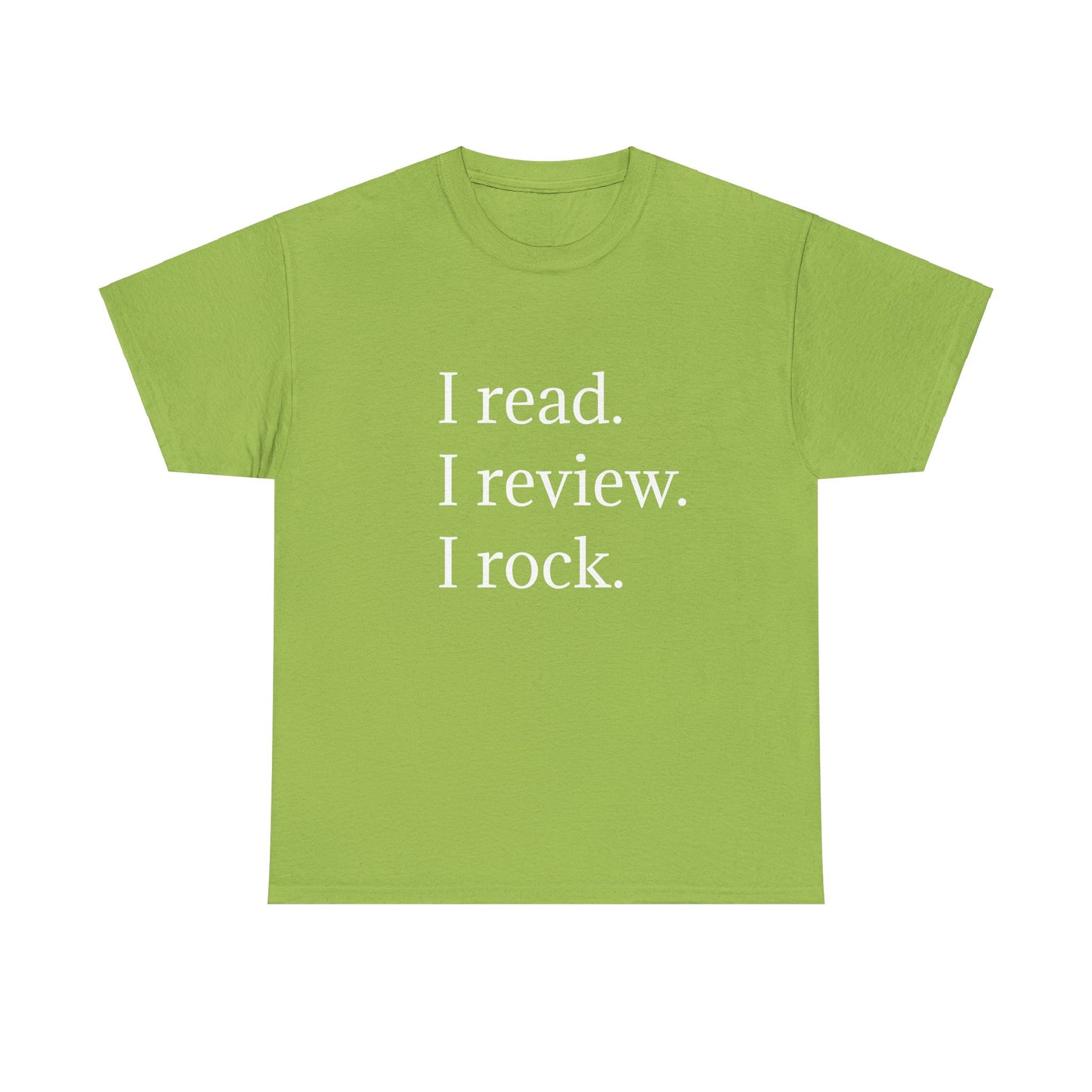 I Read-I Review-I Rock Unisex T-shirt