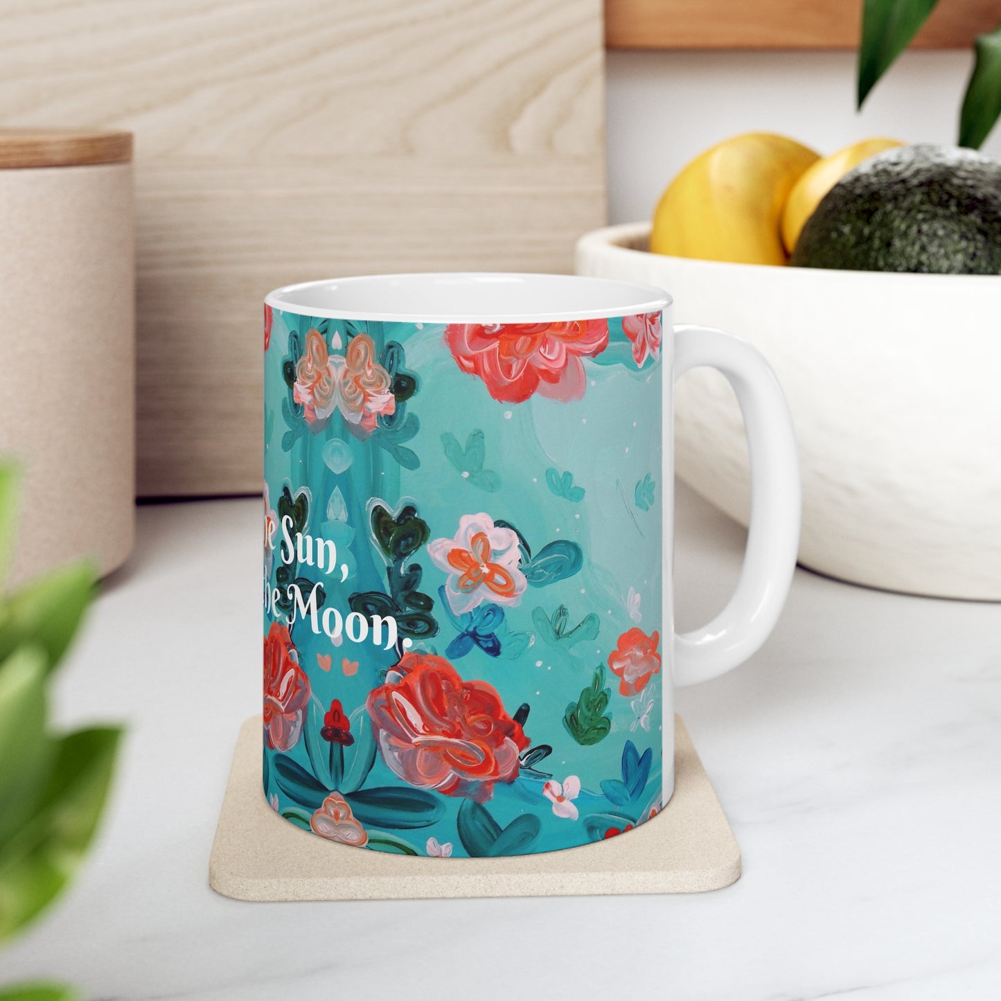Love by the Moon Ceramic Mug