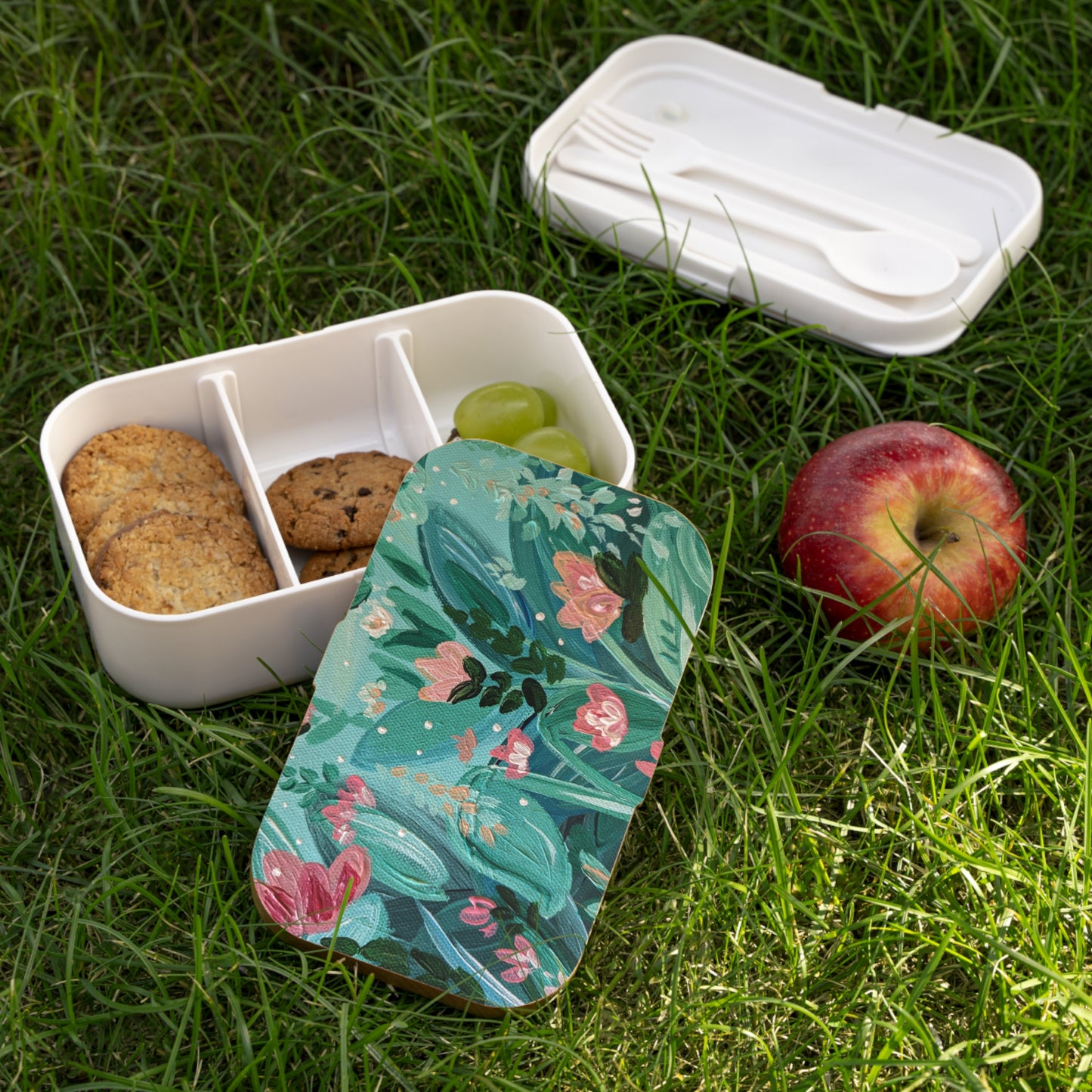 Lively Blooms Bento Lunch Box