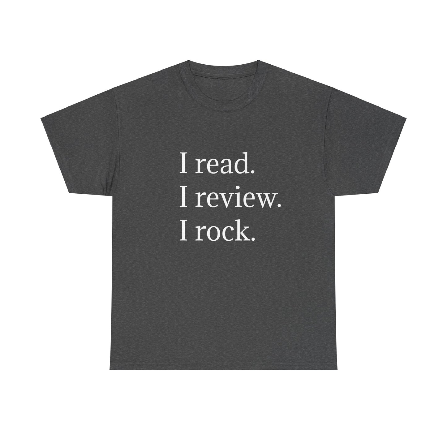 I Read-I Review-I Rock Unisex T-shirt