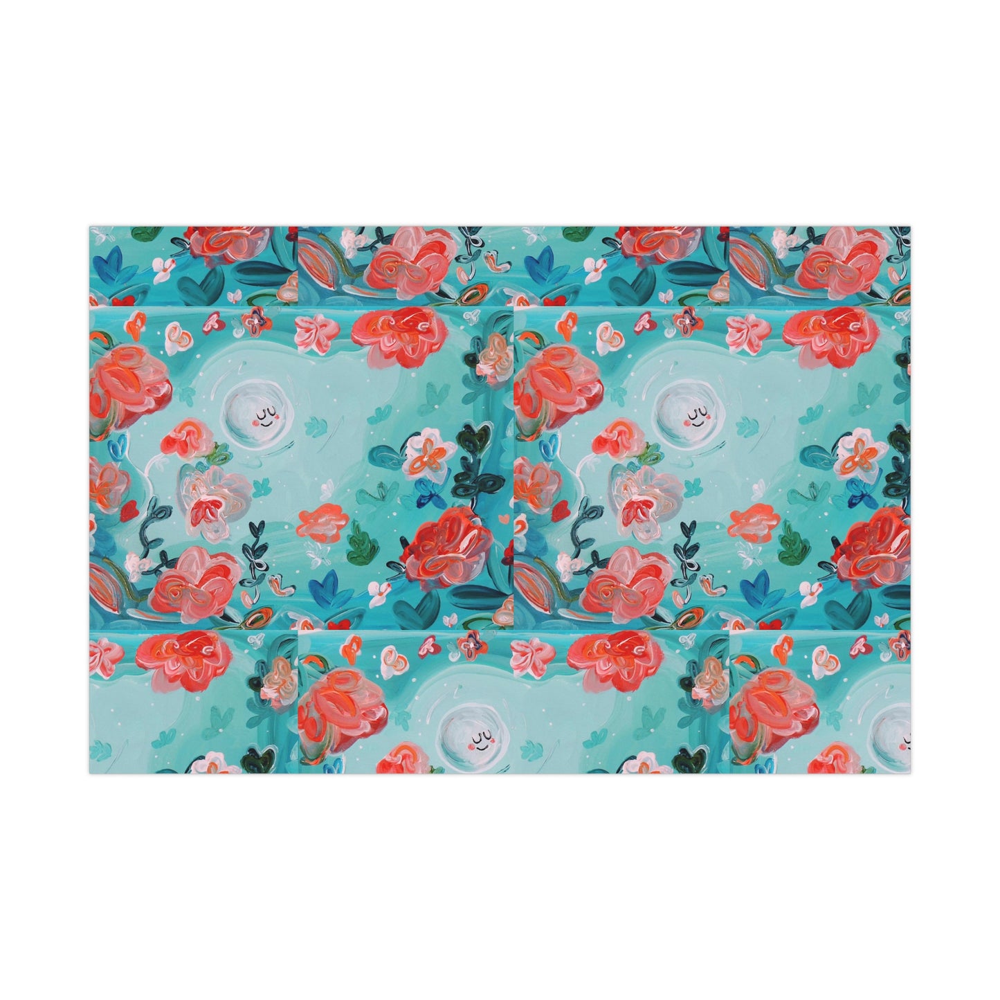 Rose Moon Gift Wrap Papers