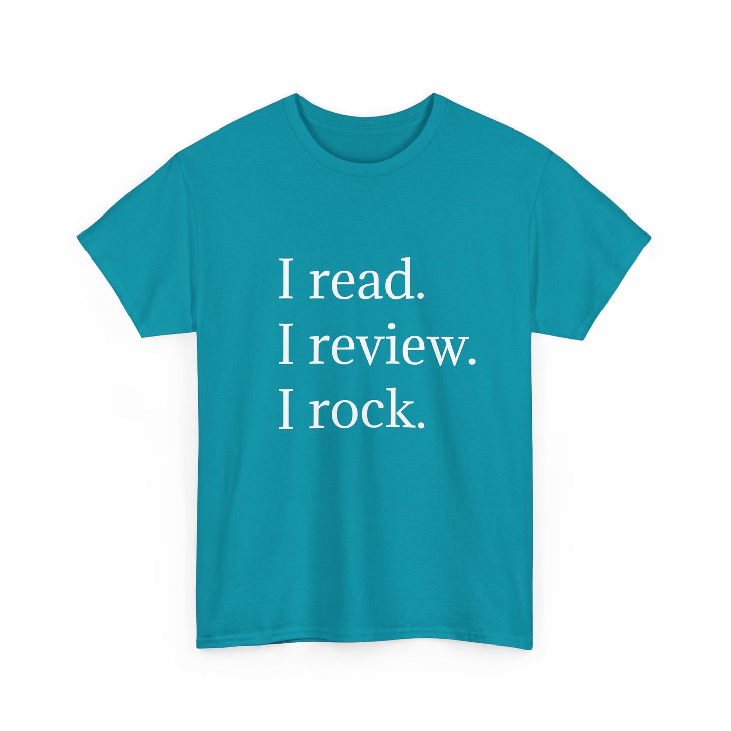 I Read-I Review-I Rock Unisex T-shirt