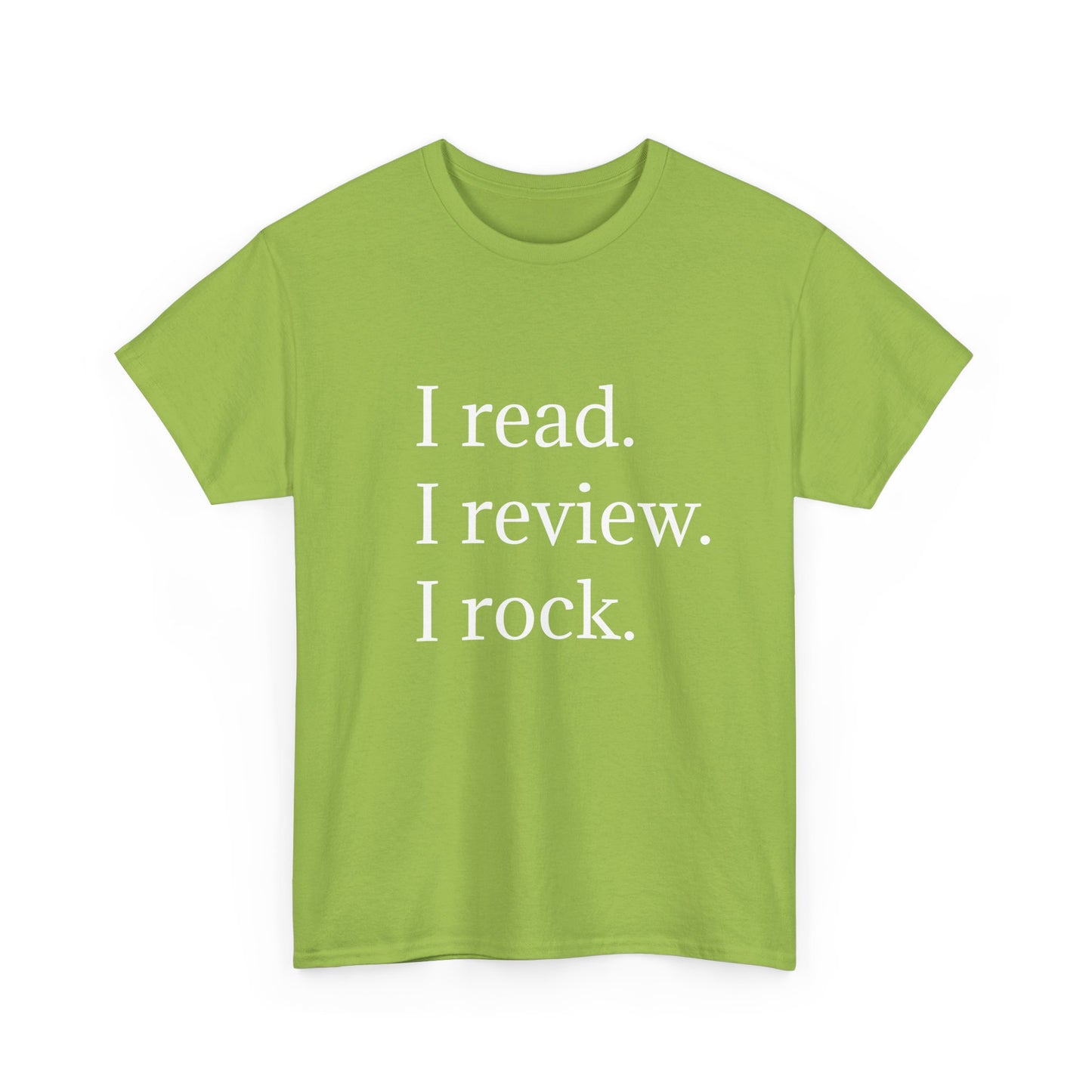 I Read-I Review-I Rock Unisex T-shirt