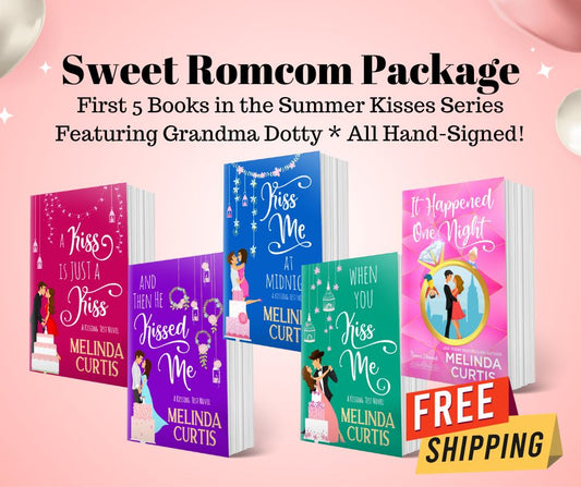 Summer Kisses Sweet Romcom Autographed Set (Books 1-5)